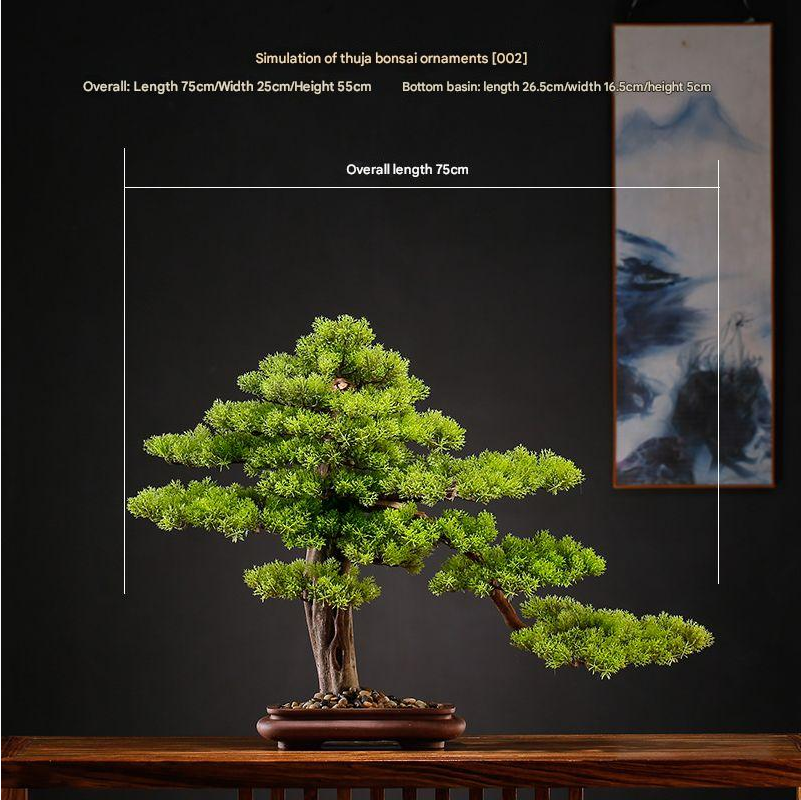 Artificial Pine Bonsai Tree Decoration