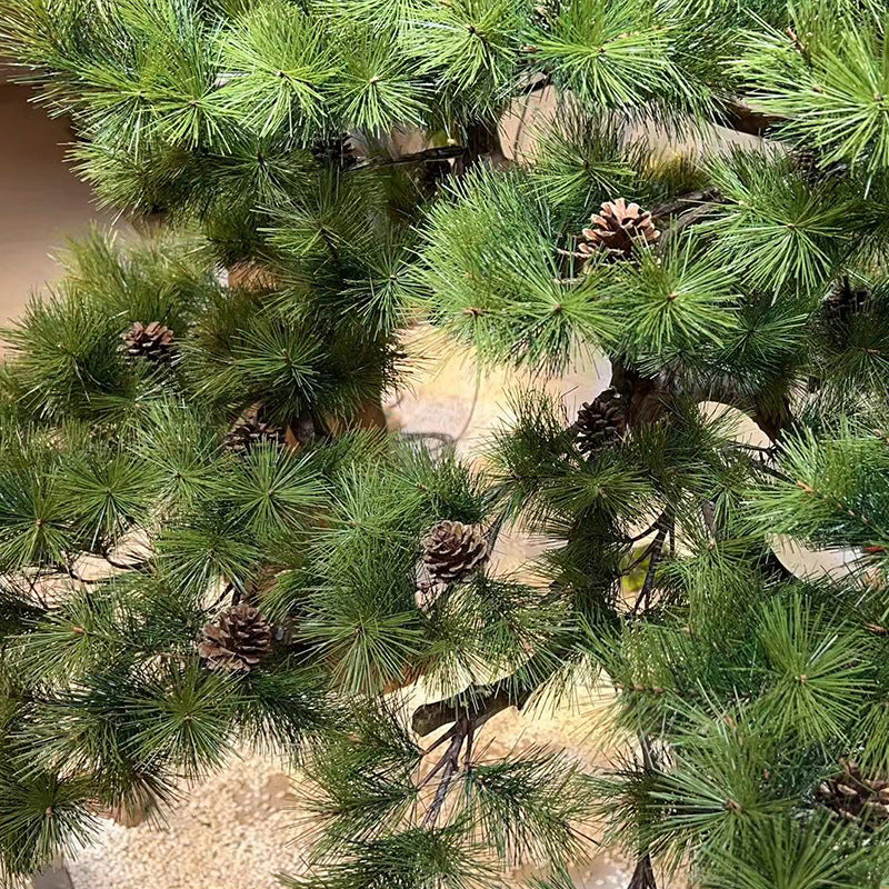 Large Artificial Pine Welcome Tree New Chinese Style