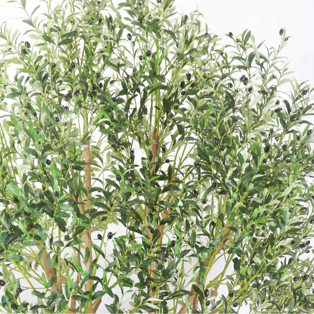 10FT Large Artificial Olive Tree Floor Planter Decor