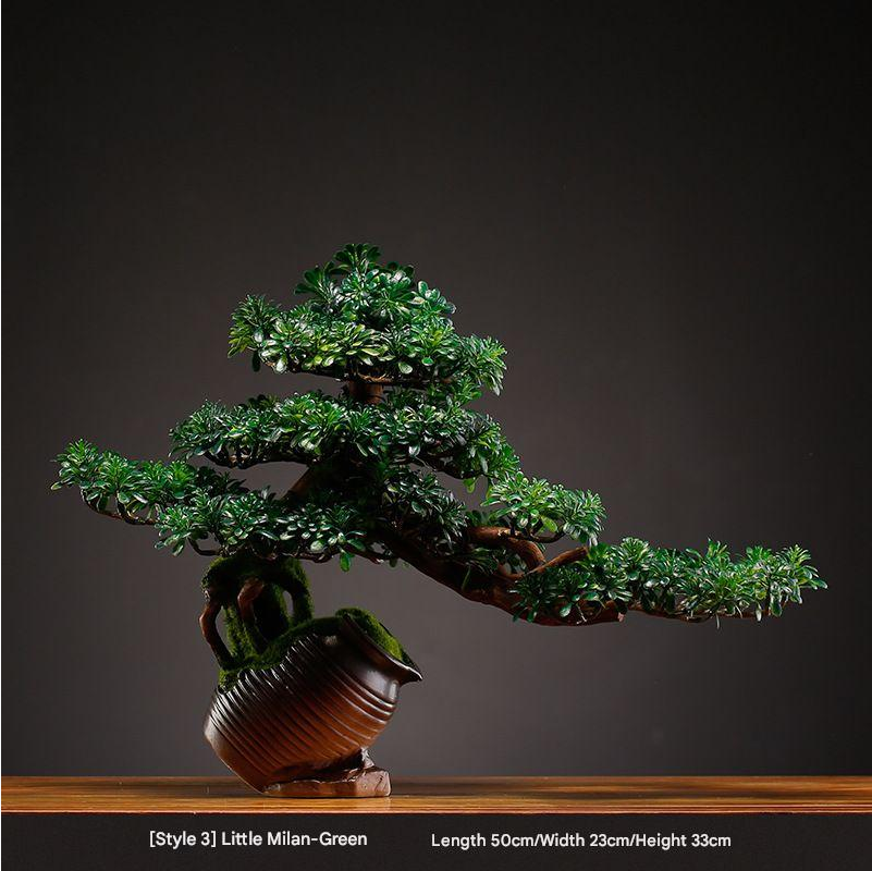 Artificial Welcome Pine Bonsai Tree