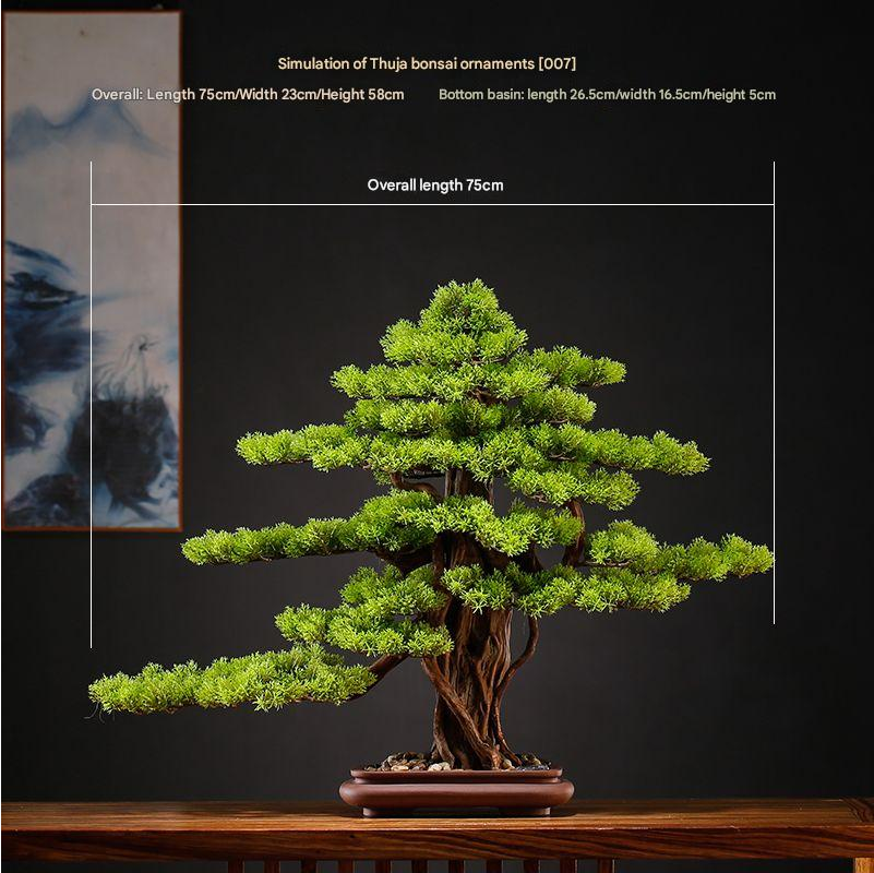 Artificial Pine Bonsai Tree Decoration