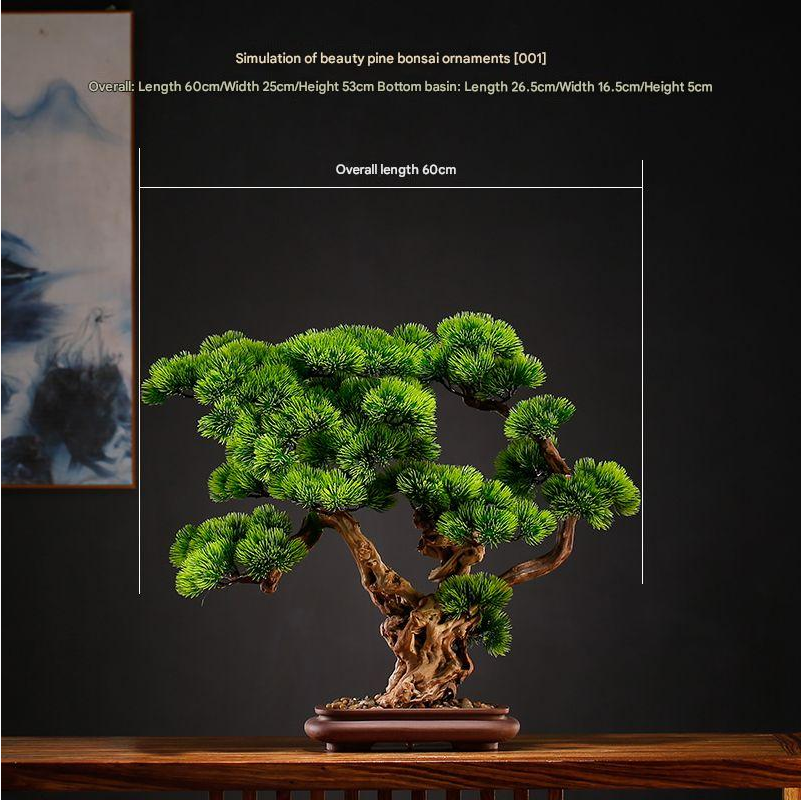 Artificial Pine Bonsai Tree Decoration