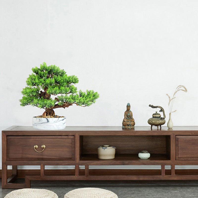 Artificial Welcome Pine Bonsai Ornament