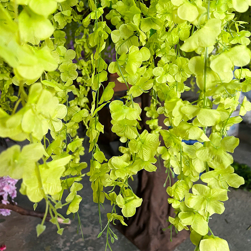 Artificial Wisteria Flower Tree Floor Display 15 FT