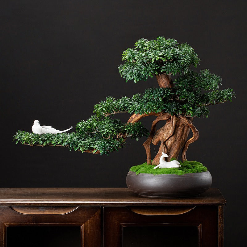 Artificial Pine Bonsai Plant for Home Decor