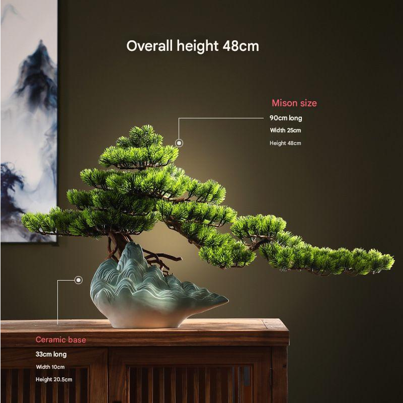 Artificial Pine Bonsai Tree for Home Decor