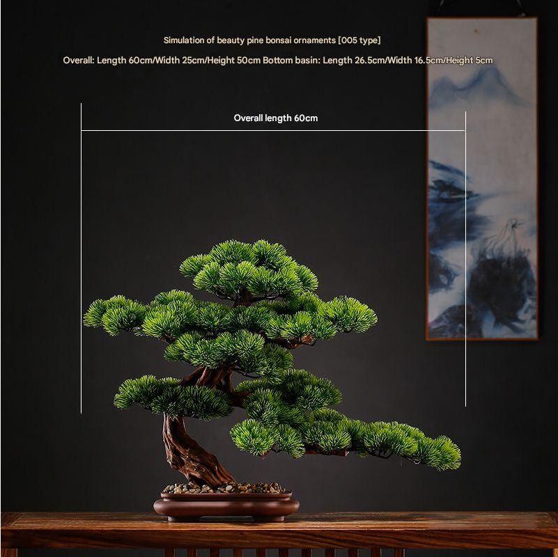 Artificial Pine Bonsai Tree Decoration