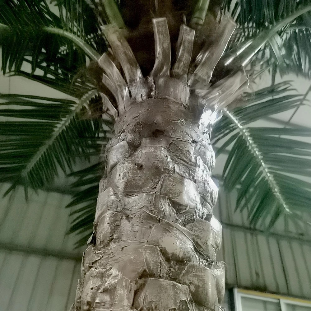 Artificial Canary Date Palm Tree Customized Height Outdoor Display