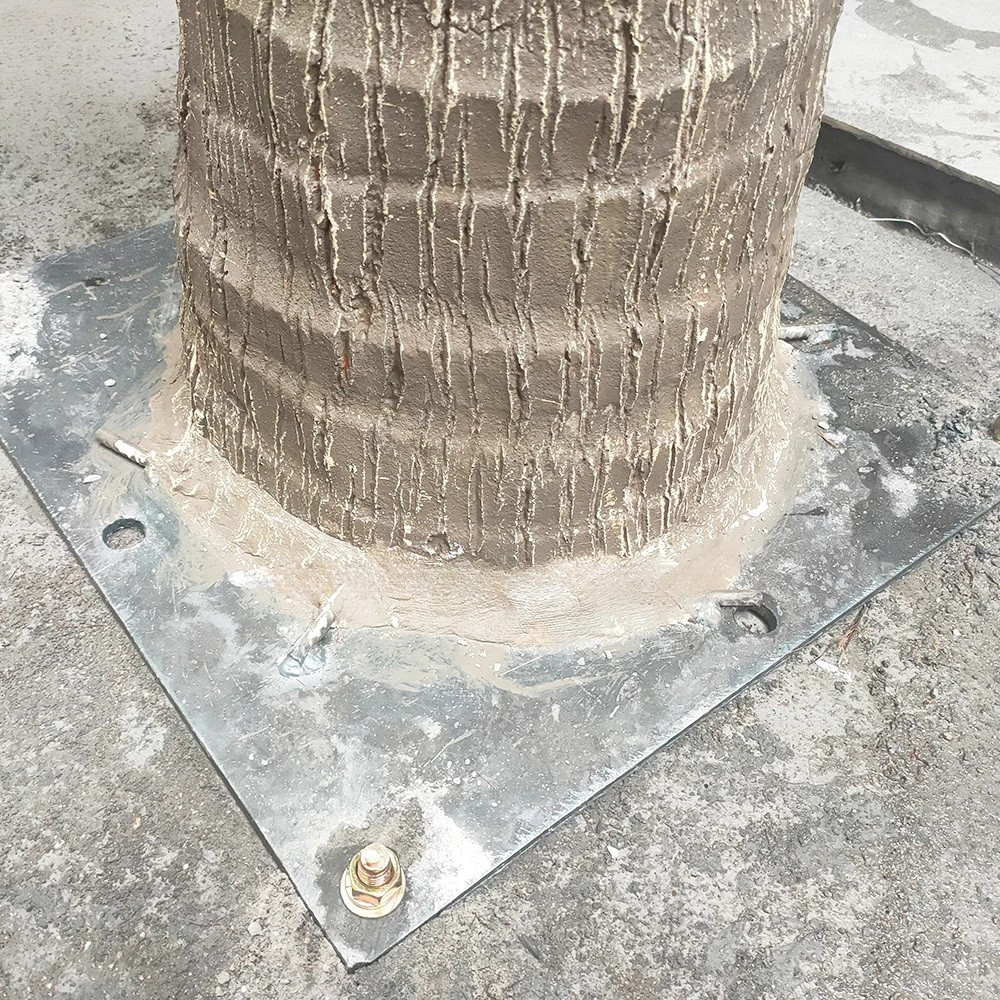 Artificial Coconut Palm Tree Large Fiberglass Outdoor Use