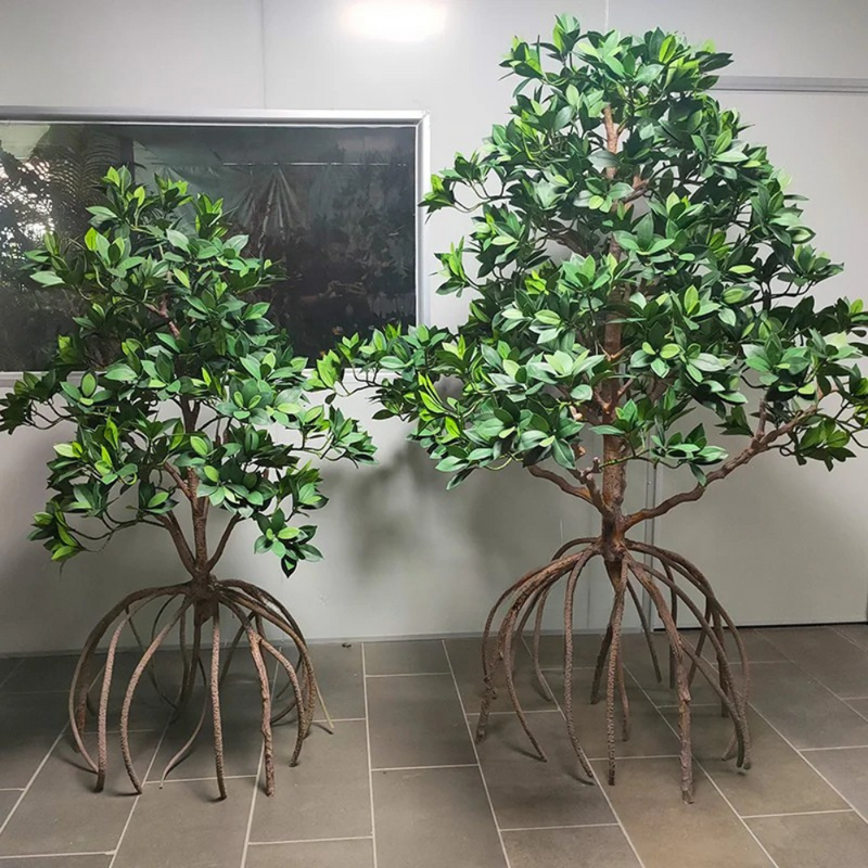 Artificial Large Mangrove Tree Custom Size Indoor Outdoor Use