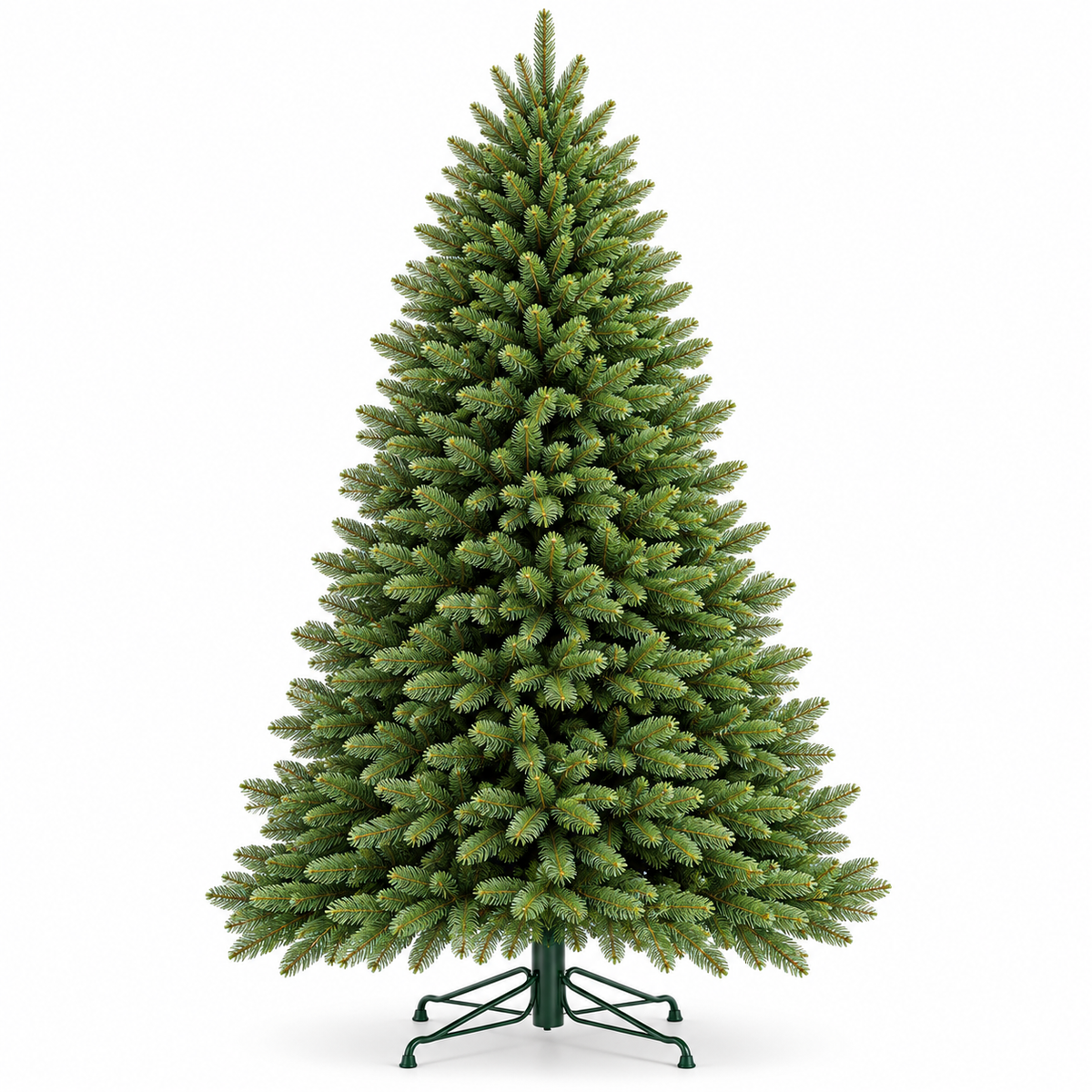 Norway Spruce Artificial Christmas Tree with Frosted Green Branches