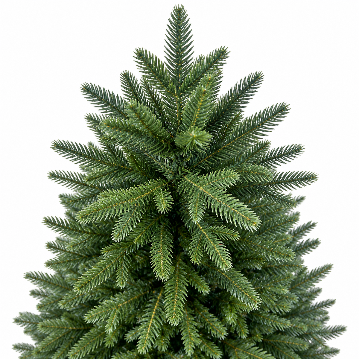 Balsam Fir Artificial Christmas Tree with Full PE Branches and Hinged Design