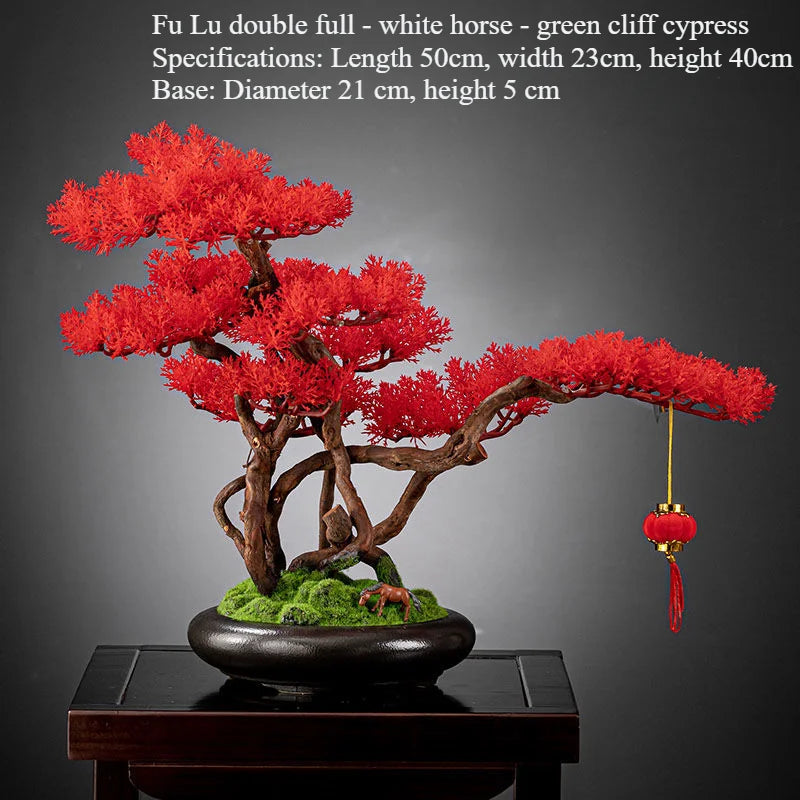 Artificial Pine Bonsai Tree for Home