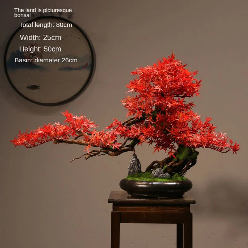 Artificial Pine Bonsai for Zen Landscape