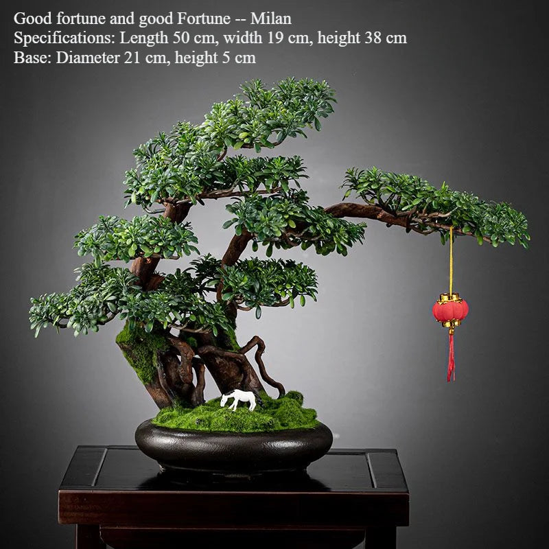 Artificial Pine Bonsai Tree for Home