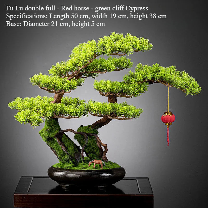 Artificial Pine Bonsai Tree for Home