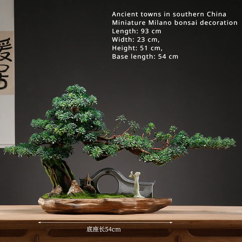 Artificial Pine Bonsai 4ft Zen Decoration