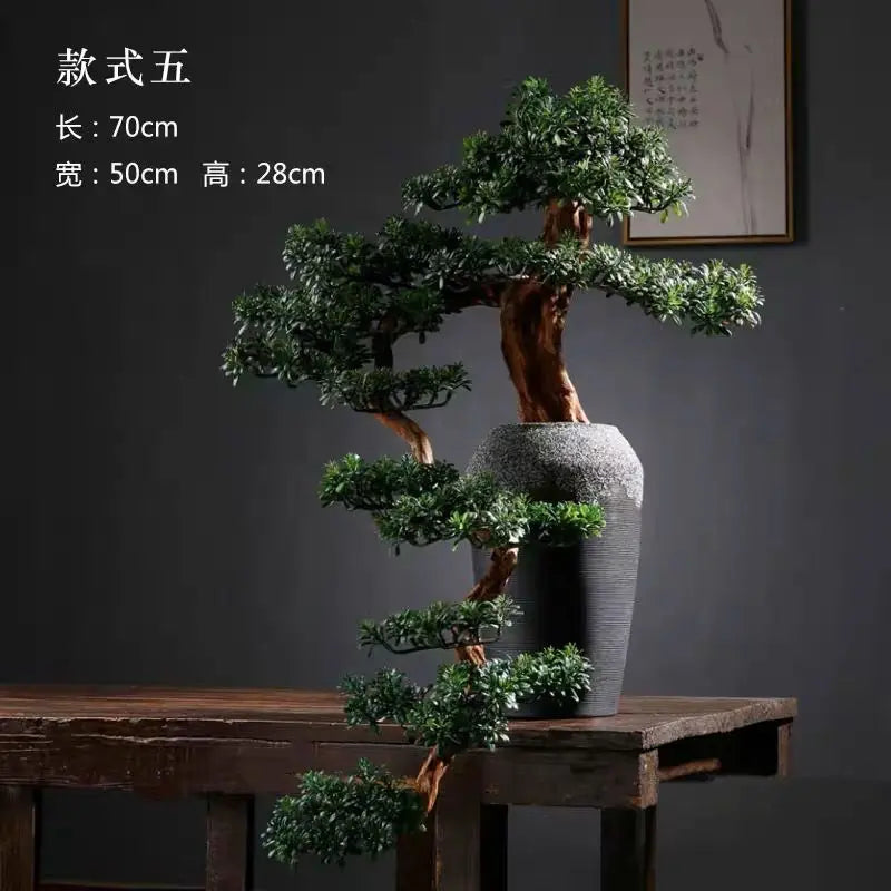 Artificial Bonsai Pine Tree 2.5 FT Tall