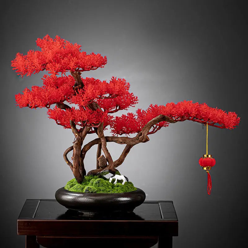 Artificial Pine Bonsai Tree for Home
