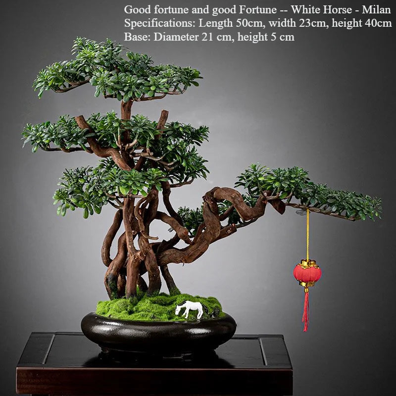 Artificial Pine Bonsai Tree for Home