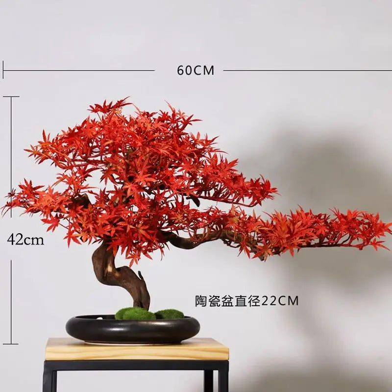 Artificial Pine Bonsai for Zen Landscape