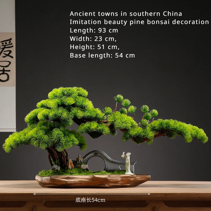 Artificial Pine Bonsai 4ft Zen Decoration