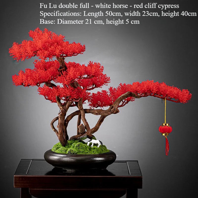 Artificial Pine Bonsai Tree for Home