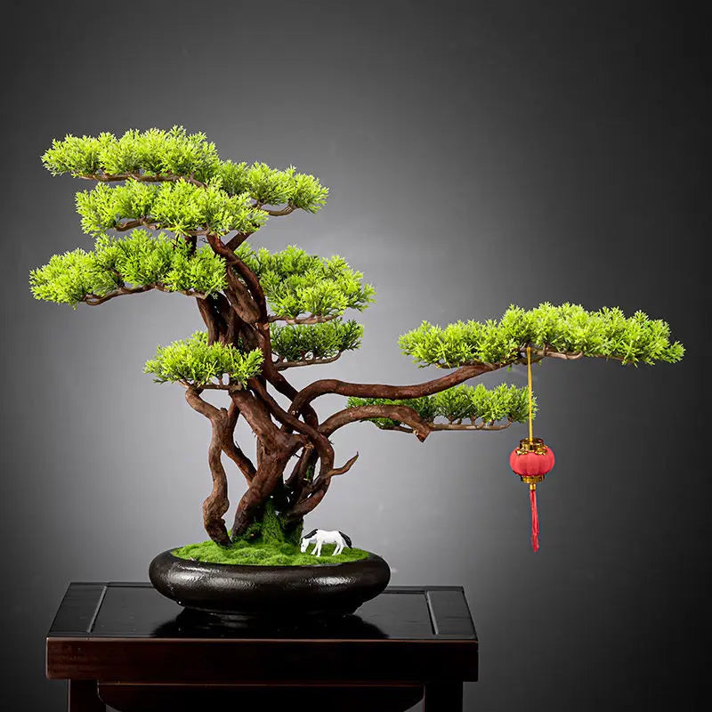 Artificial Pine Bonsai Tree for Home