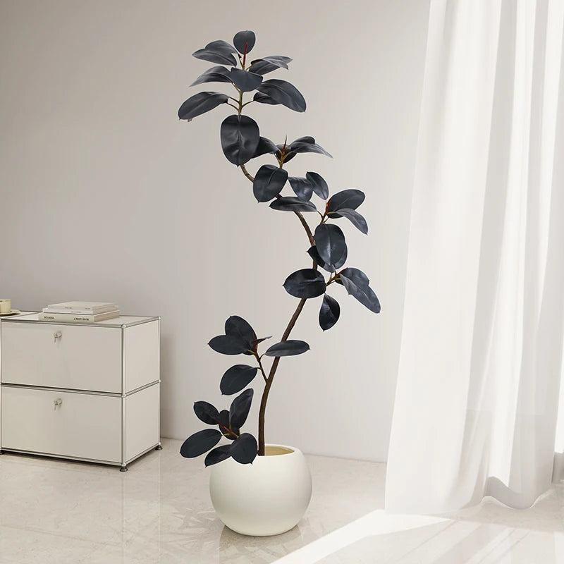 Artificial Green Rubber Tree 5ft Large