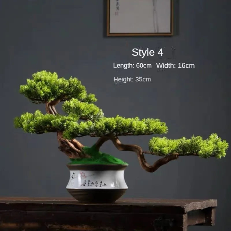 Artificial Bonsai Pine Tree 2ft Tall