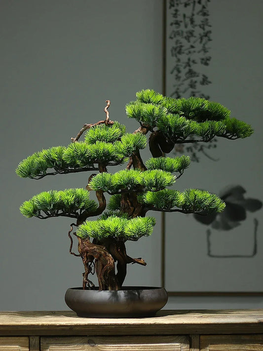 Artificial Pine Bonsai Tree for Home