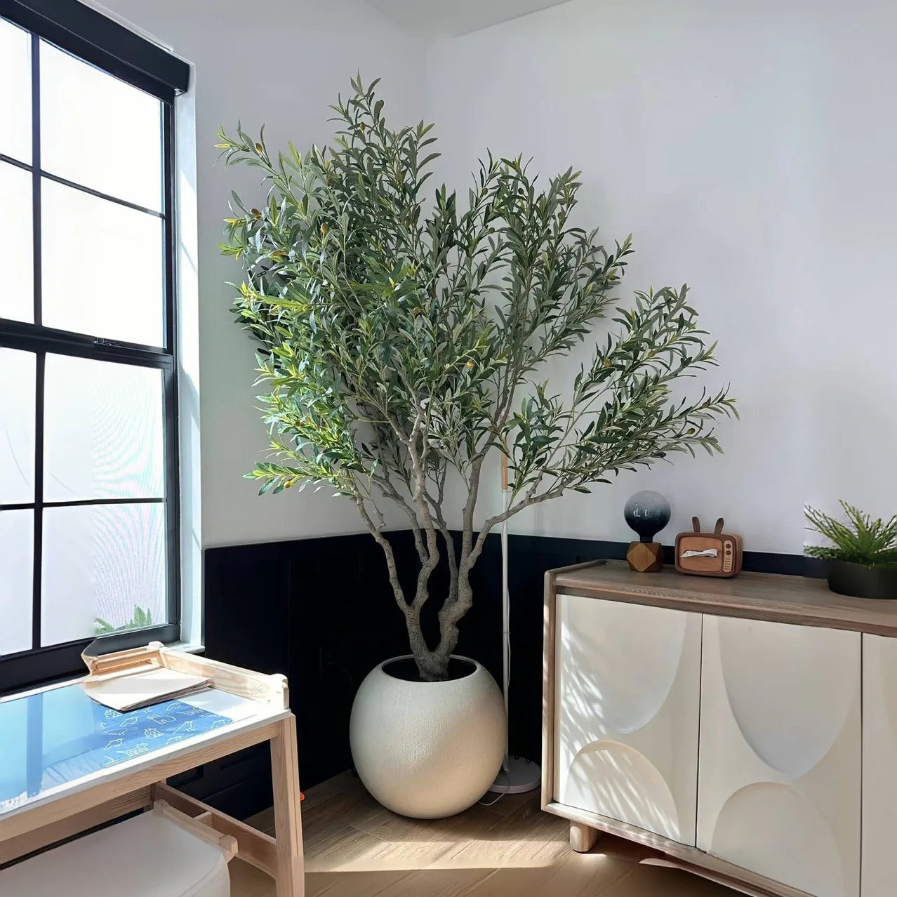 Artificial Olive Tree 8.5ft Tall for Home