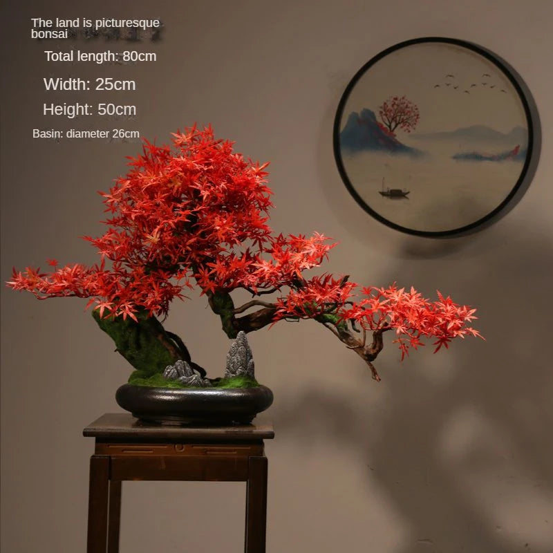 Artificial Pine Bonsai for Zen Landscape