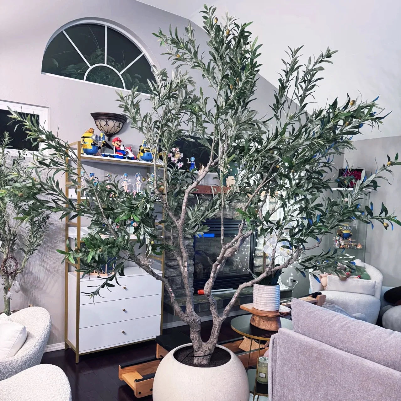 Artificial Olive Tree 8.5ft Tall for Home