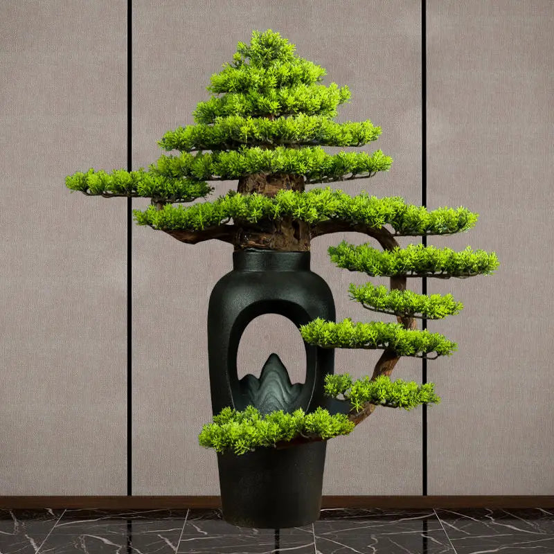 Artificial Pine Bonsai Tree Decoration