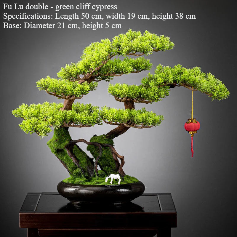 Artificial Pine Bonsai Tree for Home