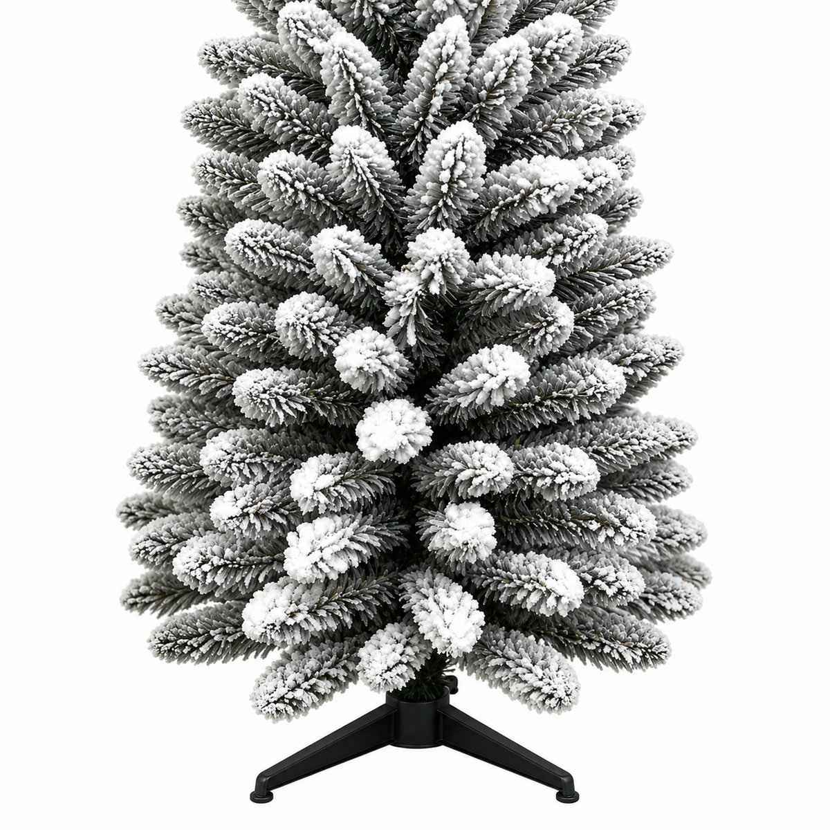 Prince Flock Artificial Christmas Tree with Slim Pencil Shape