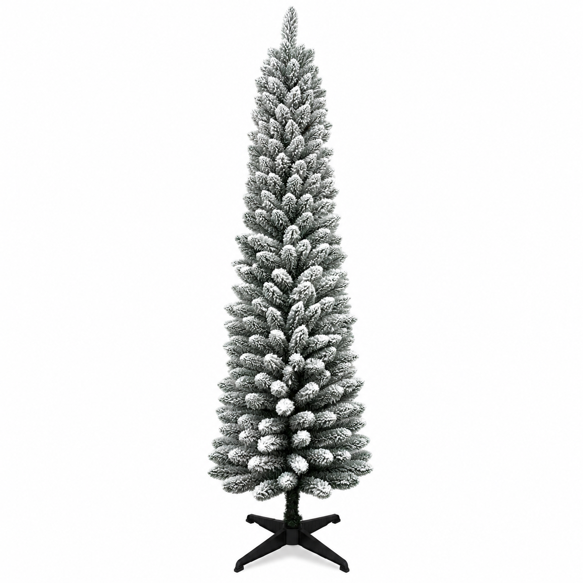 Prince Flock Artificial Christmas Tree with Slim Pencil Shape