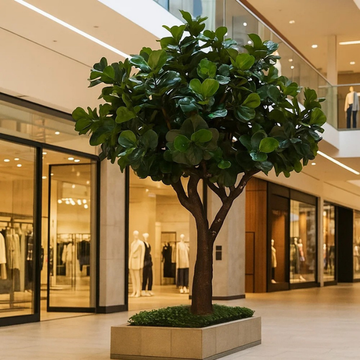 Artificial Fiddle Leaf Fig Tree 10 FT Indoor Display