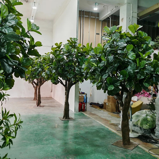 Artificial Fiddle Leaf Fig Tree 10 FT Indoor Display