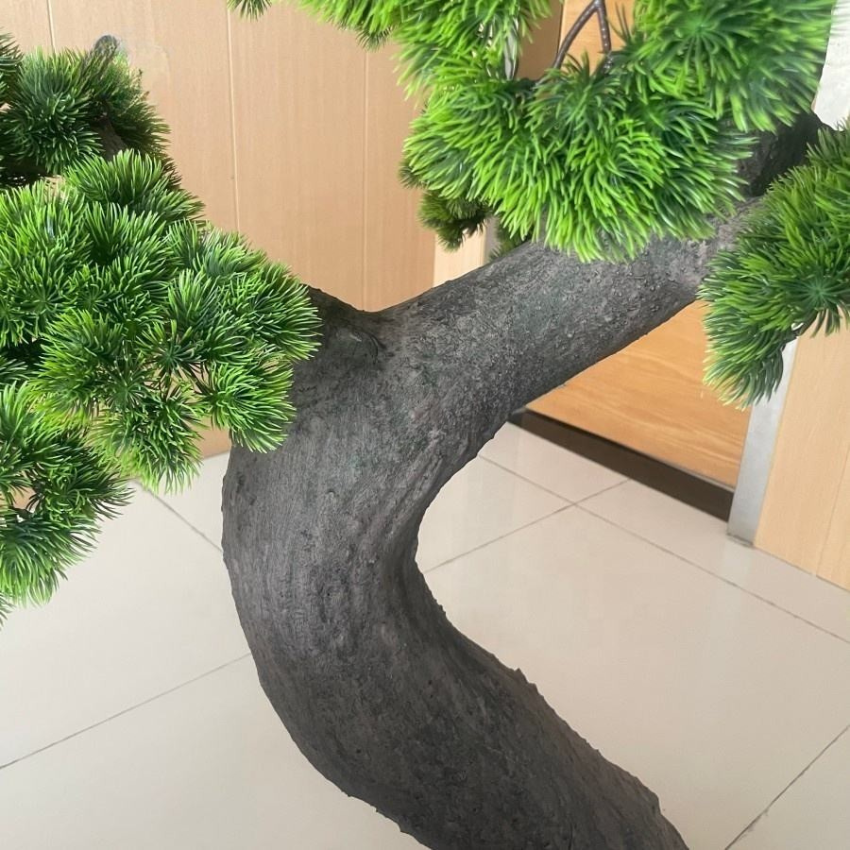 Artificial Cedar Tree Bonsai Pine 6.5 FT Indoor Outdoor