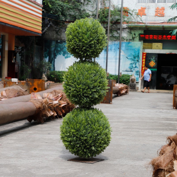 Artificial Pine Topiary Сypress Ball Tree 5 FT Indoor Decor