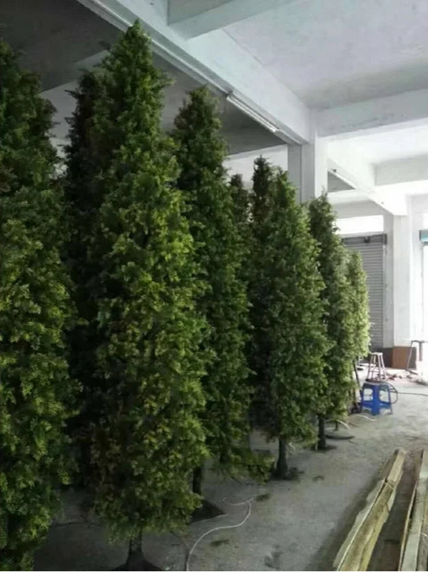 Artificial Cypress Tree 3.5 M Realistic Look Indoor Outdoor