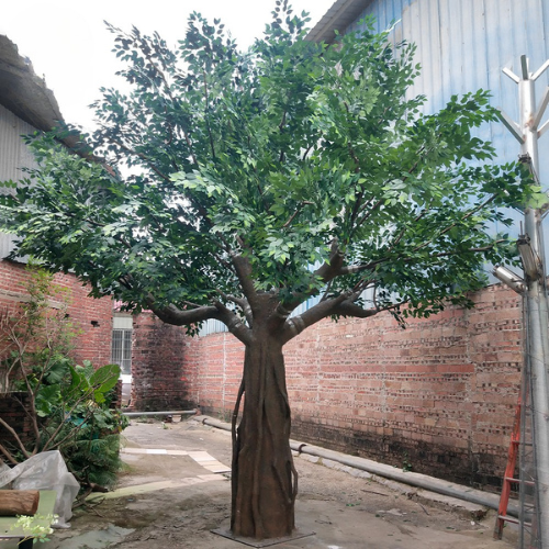 Artificial Ficus Banyan Tree for Indoor Decor