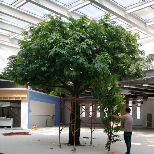 Artificial Ficus Banyan Tree for Indoor Decor