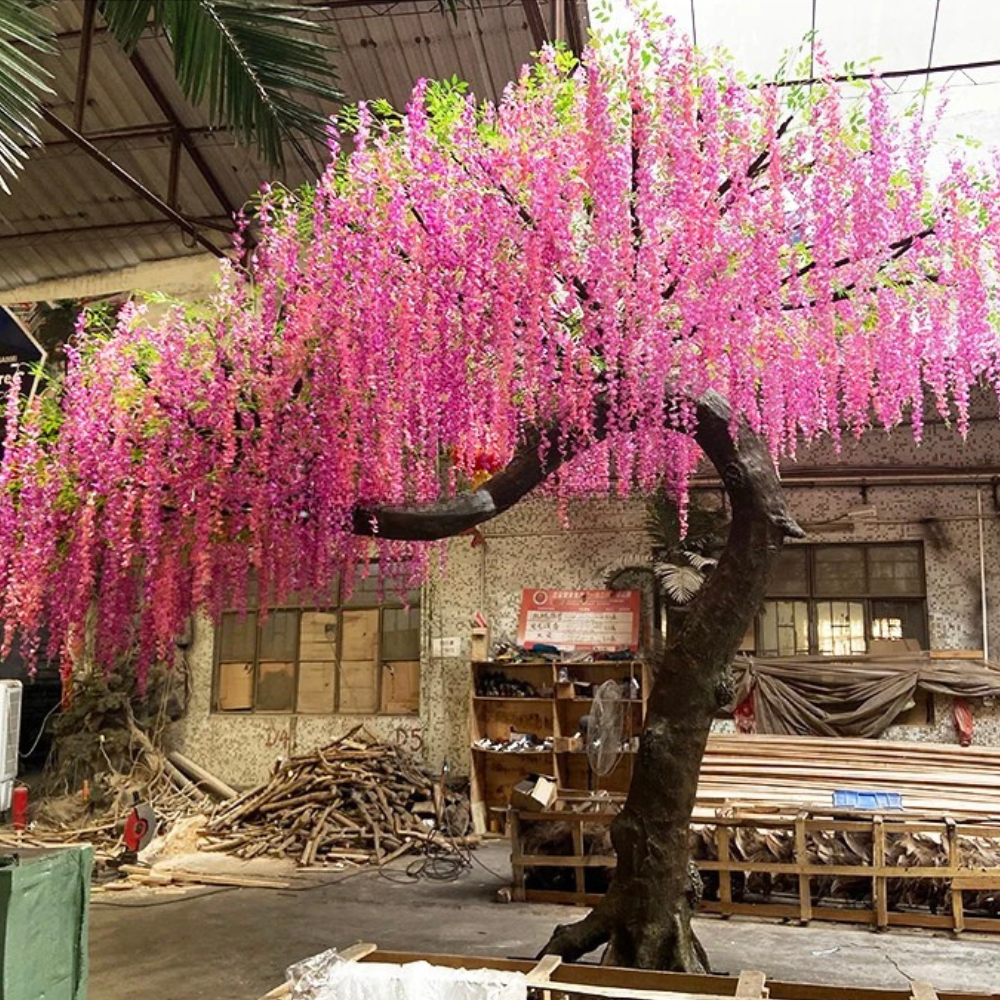 Artificial Sakura Tree 10ft Pink Blossoms Wedding Decor
