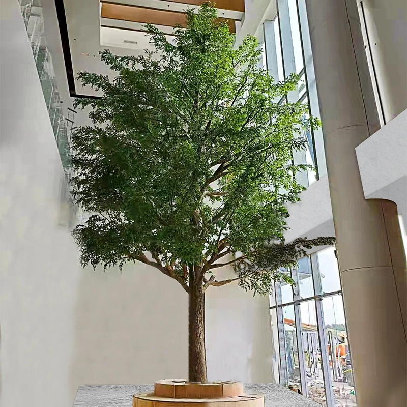 Artificial Banyan Tree 10m Realistic Look Restaurant Use