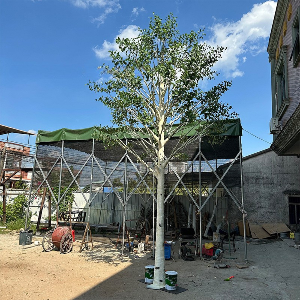 Large Artificial Birch Tree for Indoor Outdoor Decor
