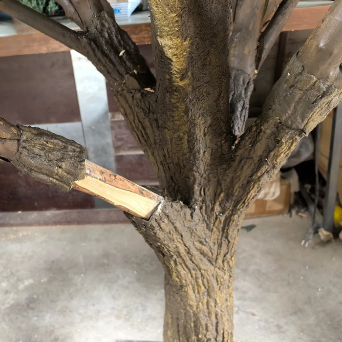 Artificial Pine Tree Lifelike Appearance Indoor Use
