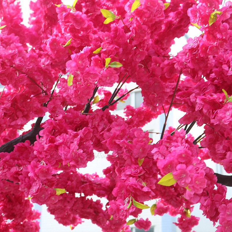 Cherry Blossom Artificial Silk Flower Tree for Home & Wedding Decoration